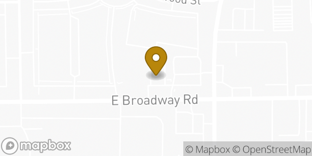 Map showing the location of McDonald's in Phoenix, AZ 85040