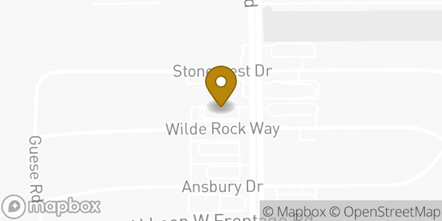 Map showing the location of McDonald's in Houston, TX 77018