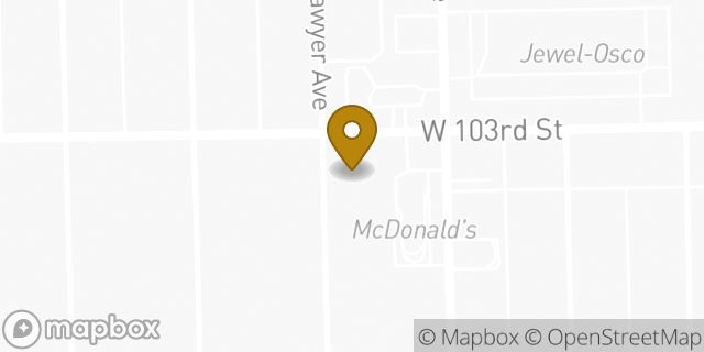 Map showing the location of 7-Eleven in Chicago, IL 60655