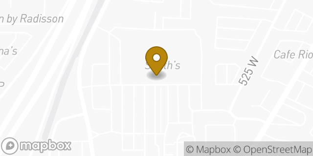 Map showing the location of Starbucks in Woods Cross, UT 84010