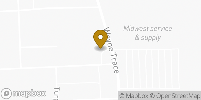 Map showing the location of Subway in Fort Wayne, IN 46806