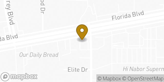 Map showing the location of Regions Mortgage in Baton Rouge, LA 70815