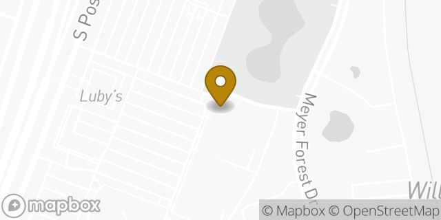 Map showing the location of Amazon Locker - Romeo in Houston, TX 77096