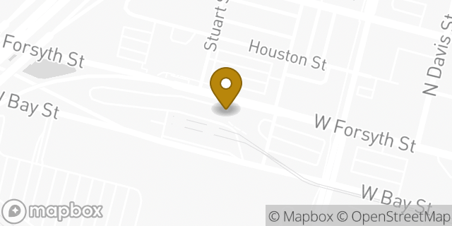 Map showing the location of Amazon Locker - Mash in Jacksonville, FL 32204
