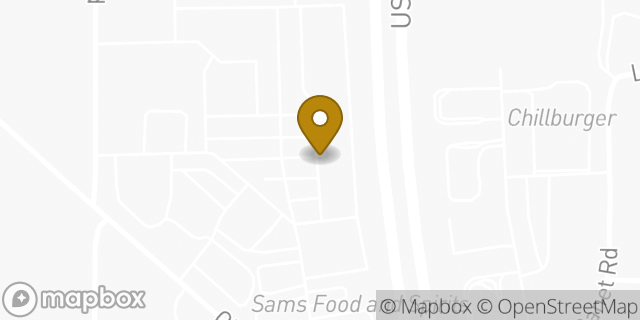 Map showing the location of Papa Johns Pizza in Floyds Knobs, IN 47119