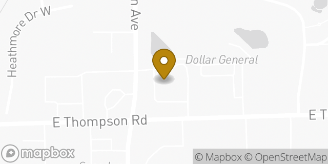 Map showing the location of CVS Pharmacy in Indianapolis, IN 46237
