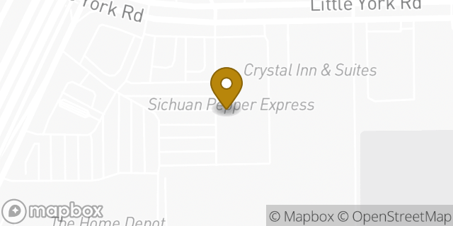 Map showing the location of Amazon Locker - Chug in Houston, TX 77093