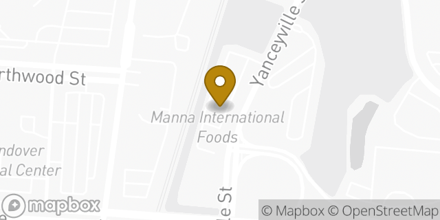 Map showing the location of Amazon Locker - Circumference in Greensboro, NC 27405