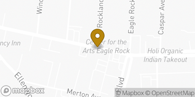 Map showing the location of Starbucks in Los Angeles, CA 90041