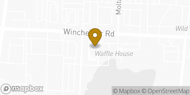 Map showing the location of McDonald's in Memphis, TN 38125