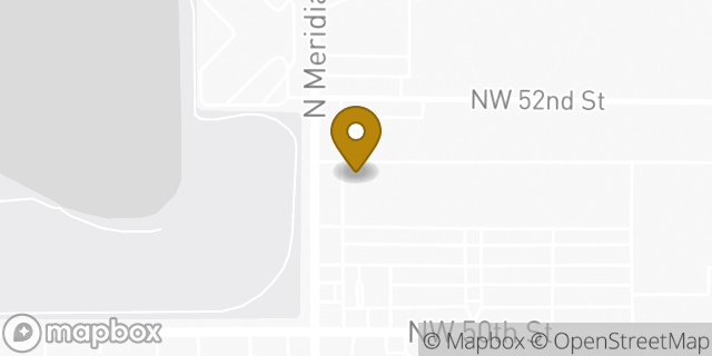 Map showing the location of Amazon Locker - Beam in OKLAHOMA CITY OK, OK 73112