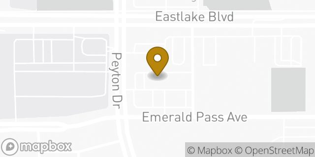 Map showing the location of HOTWORX in El Paso, TX 79928