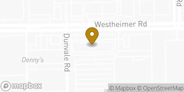 Map showing the location of Tandoory Bread in Houston, TX 77063