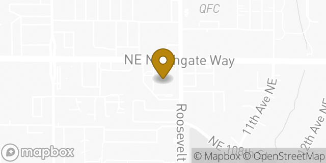 Map showing the location of ATM Walgreens in Seattle, WA 98125