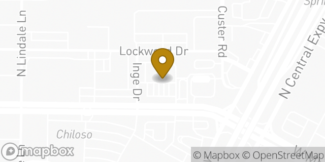 Map showing the location of QuikTrip in Richardson, TX 75080