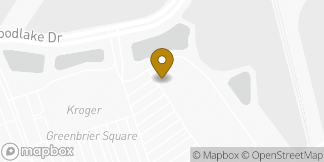 Map showing the location of Homegoods in Chesapeake, VA 23320