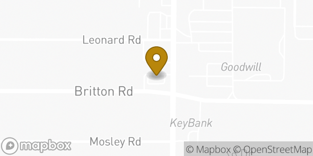 Map showing the location of Dunkin' in Greece, NY 14616