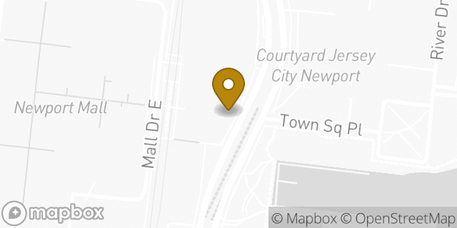 Map showing the location of Chipotle Mexican Grill in Jersey City, NJ 07310