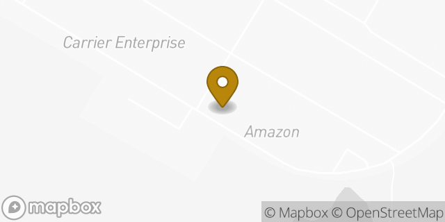 Map showing the location of Amazon Locker - Quasar in Stratford, CT 06615