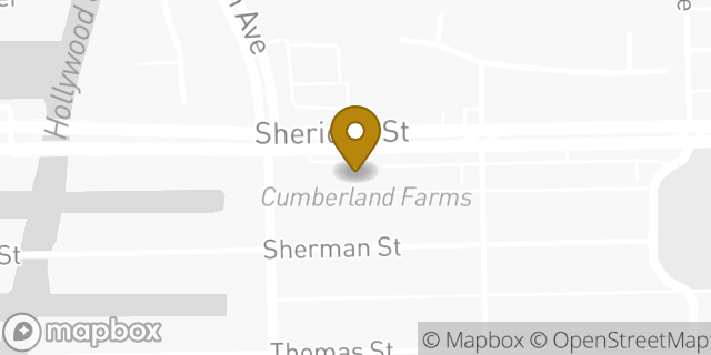 Map showing the location of Amazon Locker - Interbay in HOLLYWOOD, FL 33020