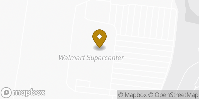 Map showing the location of Walmart in Nashville, TN 37209