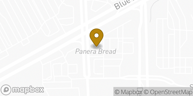 Map showing the location of Panera Bread in Las Vegas, NV 89139