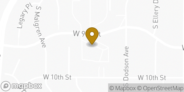Map showing the location of The Church of Jesus Christ of Latter-day Saints in Los Angeles, CA 90732