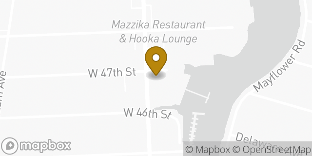 Map showing the location of American Legion Post 60 in Chesapeake, VA 23508