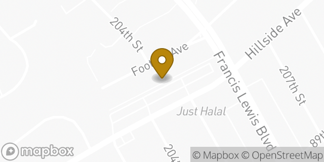 Map showing the location of The UPS Store in Hollis, NY 11423
