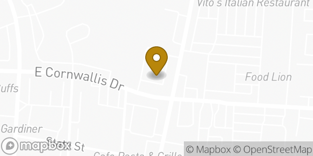 Map showing the location of CVS Pharmacy in Greensboro, NC 27408