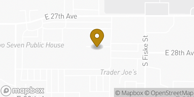 Map showing the location of ATM CVS in Spokane, WA