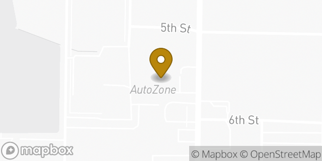 Map showing the location of AutoZone in Ogden, UT 84404