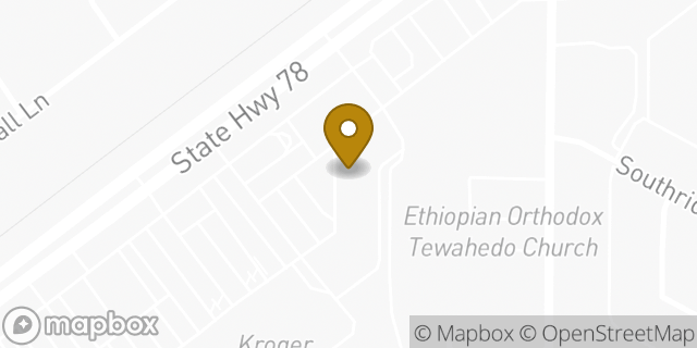 Map showing the location of Subway in Sachse, TX 75048