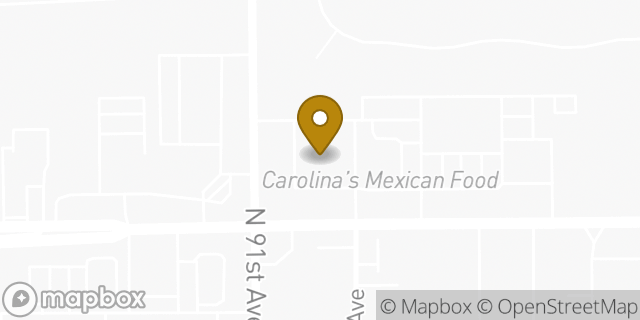 Map showing the location of ATM Walgreens in Peoria, AZ 85345