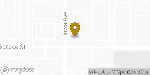 Map showing the location of McDonald's in Riverside, CA 92507