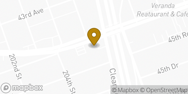 Map showing the location of Subway in Bayside, NY 11361