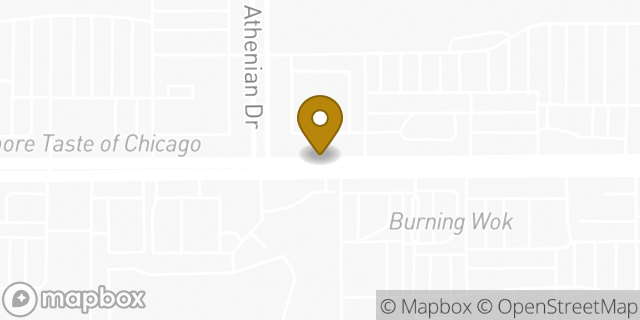 Map showing the location of Olive Garden in Henderson, NV 89014