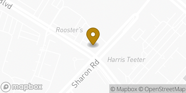 Map showing the location of ATM Walgreens in Charlotte, NC