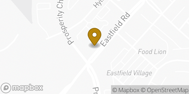 Map showing the location of Walgreens in Huntersville, NC 28078