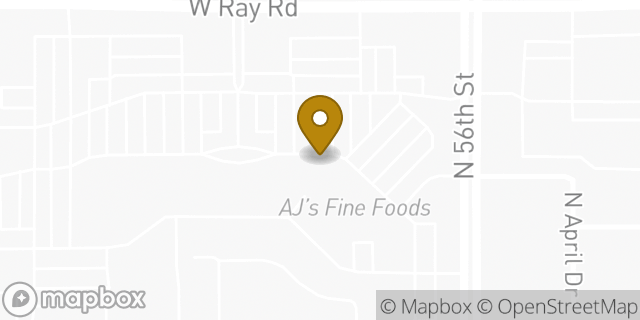 Map showing the location of Pearle Vision in Chandler, AZ 85226