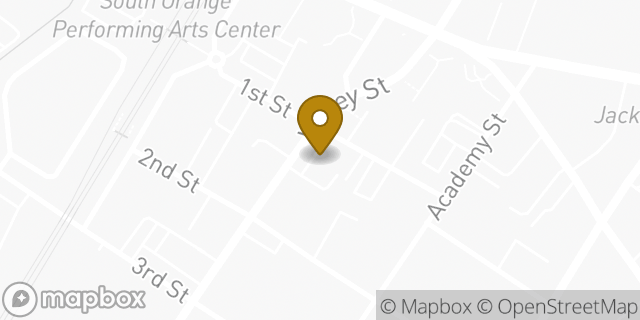 Map showing the location of Amazon Locker - Napa in South Orange, NJ 07079