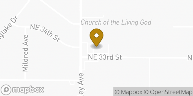 Map showing the location of Amazon Locker - Cecilio in Oklahoma City, OK 73111