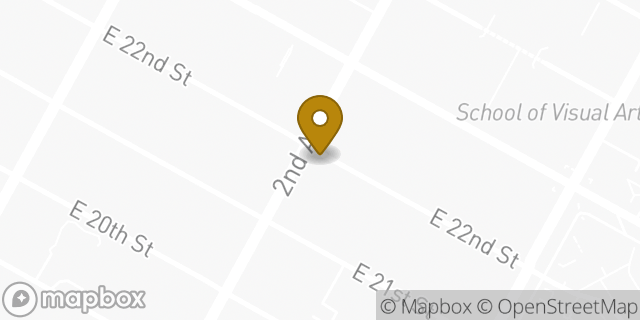 Map showing the location of Small Door Veterinary in New York, NY 10010