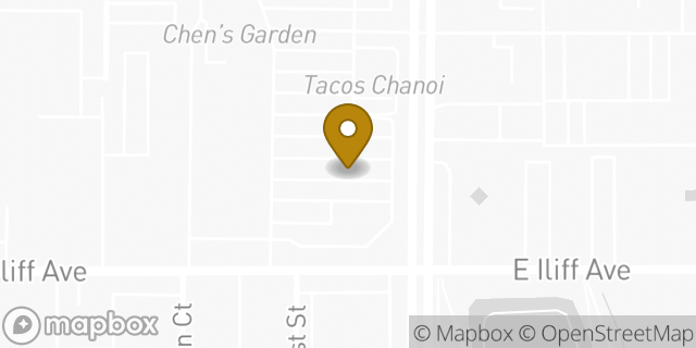 Map showing the location of Starbucks in Denver, CO 80222