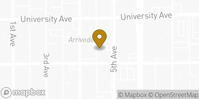 Map showing the location of Chase in San Diego, CA 92103