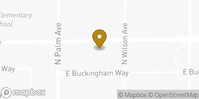 Map showing the location of ATM 7ELEVEN-FCTI in Clovis, CA 93612