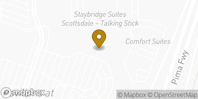 Map showing the location of The Home Depot in Scottsdale, AZ 85250