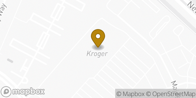 Map showing the location of ATM Kroger in Lexington, KY 40513
