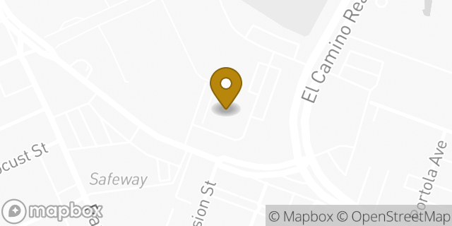 Map showing the location of Amazon Locker - Mecren in Santa Clara, CA 95050