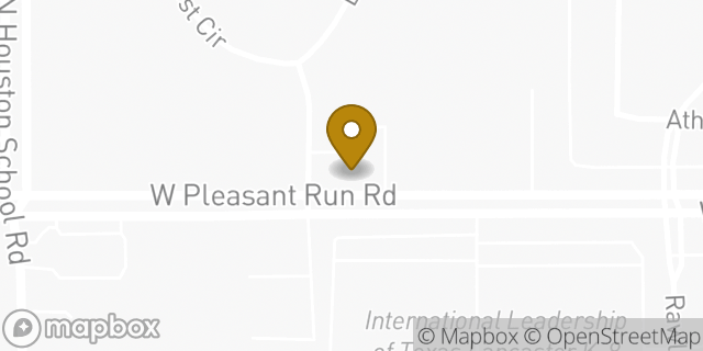 Map showing the location of Triumph The Church And Kingdom Of God In Christ in Lancaster, TX 75146